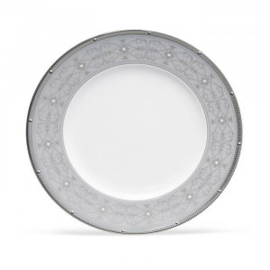 Rochelle Platinum Accent Plate - Noritake 