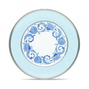 Sonnet In Blue Accent Plate - Noritake 