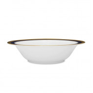 Odessa Cobalt Gold Round Vegetable Bowl - Noritake - 4923/97208 