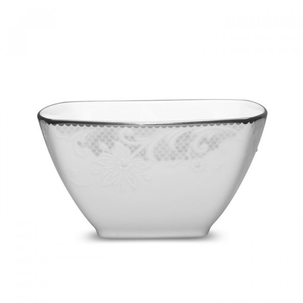 Chantilly Blanche Square Bowl - 4916 - Noritake 