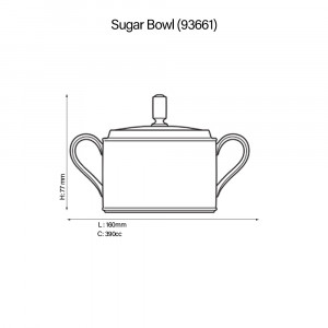 Broome Street Sugar Bowl - Noritake - 4913/93661