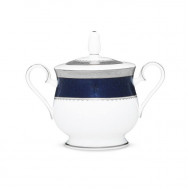 Odessa Cobalt Platinum Sugar Bowl - Noritake 