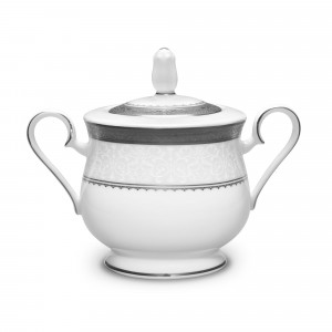 Odessa Platinum Sugar Bowl - Noritake 