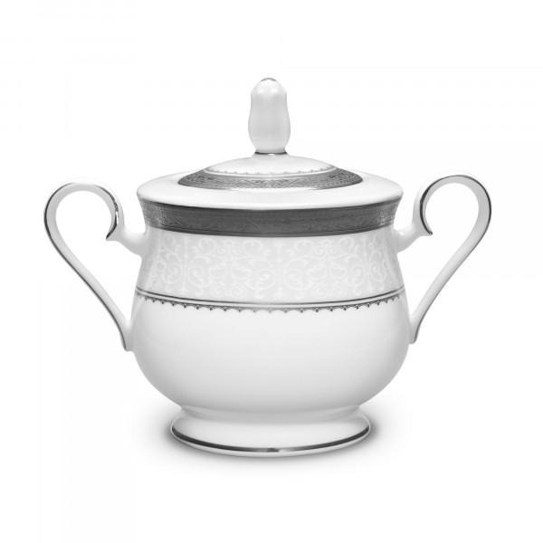 Odessa Platinum Sugar Bowl - Noritake 