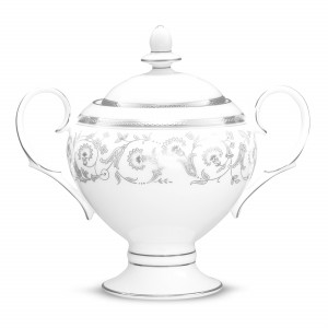 Summit Platinum Sugar Bowl - Noritake 