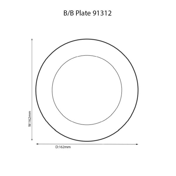 Austin Platinum - Bread and Butter Plate - Noritake - 4360/91312 