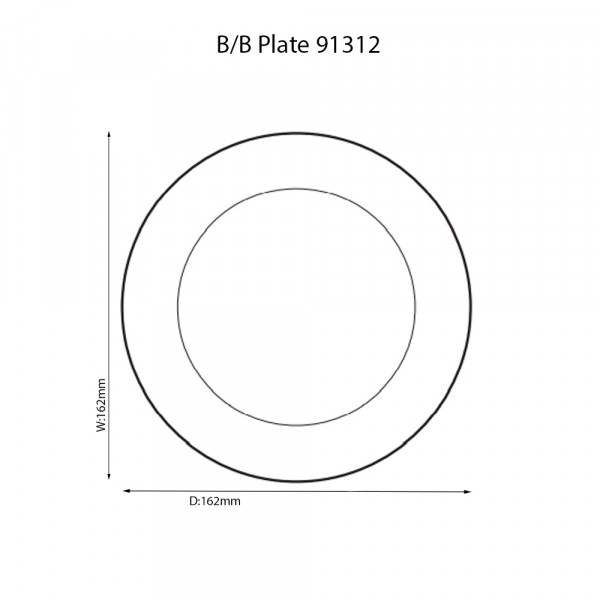 Hampshire Platinum - Bread and Butter Plate - Noritake - 4336-91312 