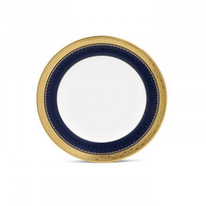 Odessa Cobalt Gold BB Plate - Noritake 