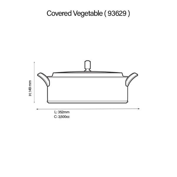 Accompanist Casserole - Noritake - 4886/93629