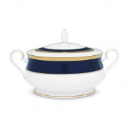 Odessa Cobalt Gold Casserole - Noritake 