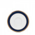 Blue Shire Coffee Saucer - Noritake 