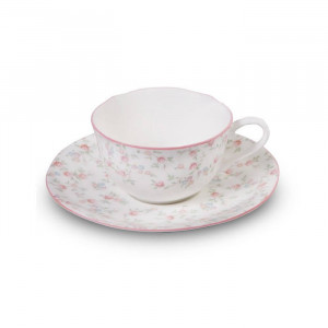 Cutie Rose Tea Cup with Saucer - Noritake 