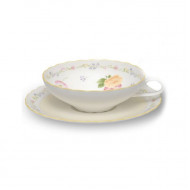 Jeune Fleur Tea Cup with Saucer - Noritake - 4620/58043cs