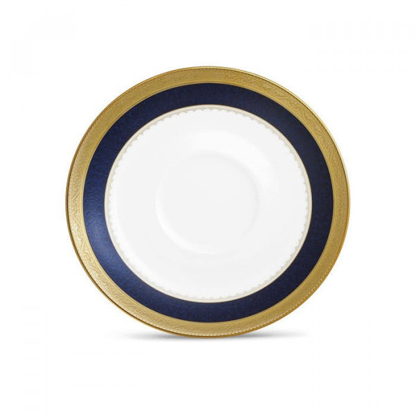 Odessa Cobalt Gold Tea Saucer - Noritake