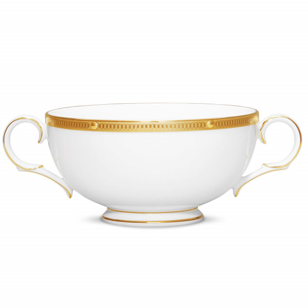 Rochelle Gold Soup Cup With Handle - Noritake 