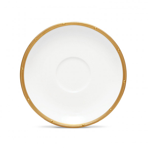 Rochelle Gold Soup Saucer - Noritake 