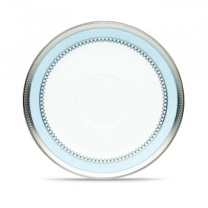 Sonnet In Blue Coffee Saucer - Noritake 