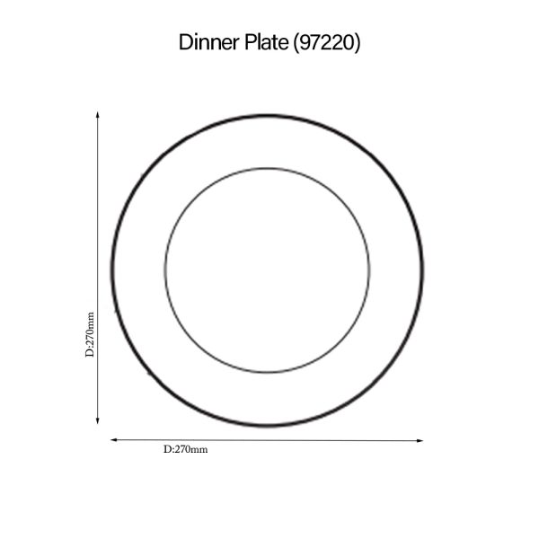 Odessa Cobalt Gold Dinner Plate - Noritake 