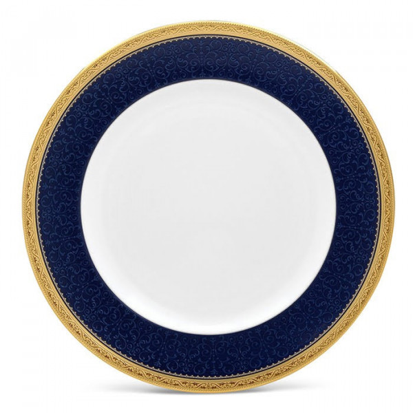 Odessa Cobalt Gold Dinner Plate - Noritake 