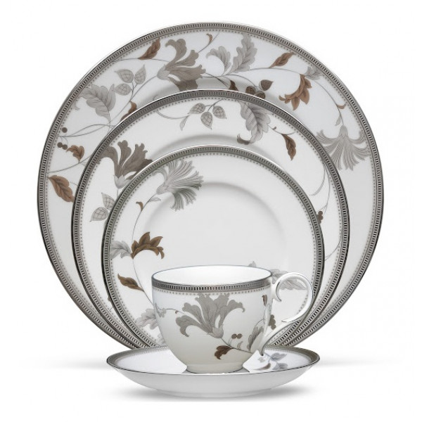 Islay Platinum - 4897-95 Pc's Dinner Set - Noritake