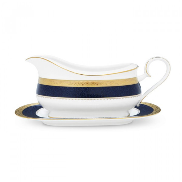 Odessa Cobalt Gold - 4923 - 95 Pc's Dinner Set - Noritake