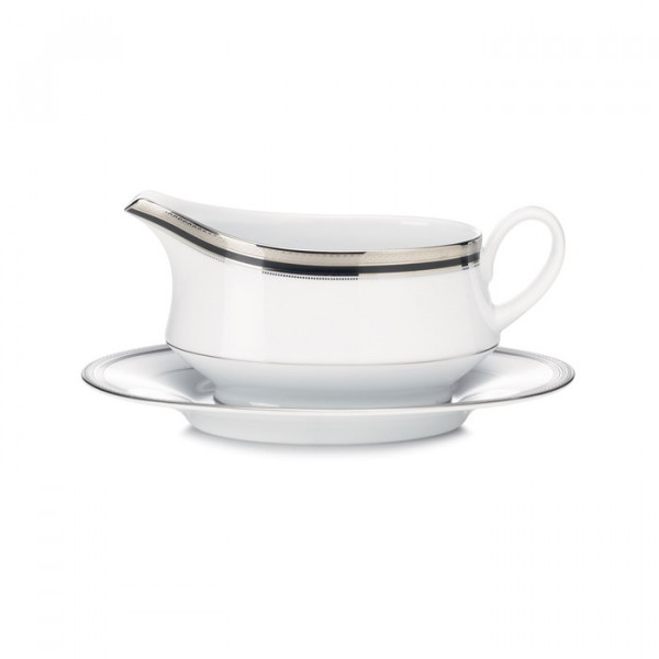 Austin Platinum Gravy Body with saucer - Noritake 