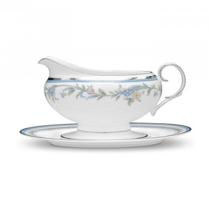 Jardin Fleuri Gravy Body with Saucer - Noritake 