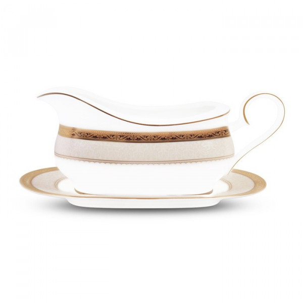 Odessa Gold Gravy Body with saucer - Noritake - 4874/97241cs