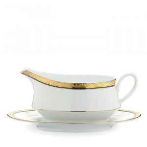 Regent Gold Gravy Body With Saucer - Noritake 