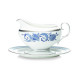 Sonnet In Blue Gravy Body with Saucer - Noritake