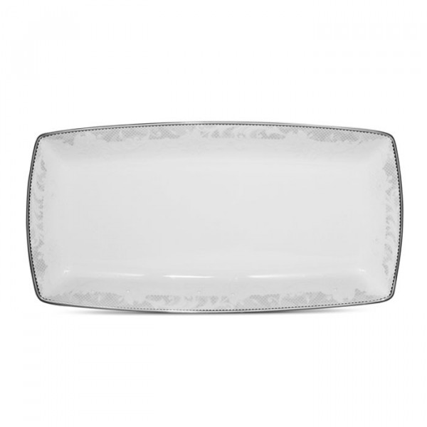 Chantilly Blanche Rect Plate - 4916 - Noritake 