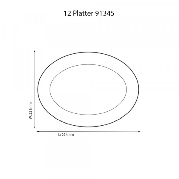 Crestwood Gold Platter - Noritake - 4167/91345