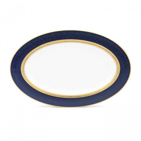 Odessa Cobalt Gold Platter - Noritake 