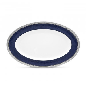 Odessa Cobalt Platinum Platter - Noritake 