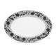 Chantilly Noire Platter - Noritake 