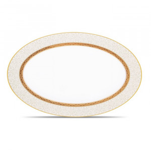 Odessa Gold Rice Platter - Noritake - 4874/97244