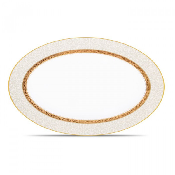 Odessa Gold Rice Platter - Noritake - 4874/97244