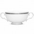 Rochelle Platinum Soup Cup With Handle - Noritake 