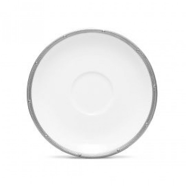 Rochelle Platinum Soup Saucer - Noritake 