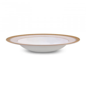 Odessa Gold Soup Plate - Noritake - 4874/97207