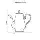 Palace Rose Coffee Pot - Noritake 