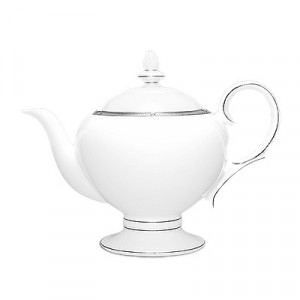 Rochelle Platinum Tea Pot - Noritake 