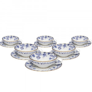 Blue Sorrentino Tea Set - 4562 - Noritake