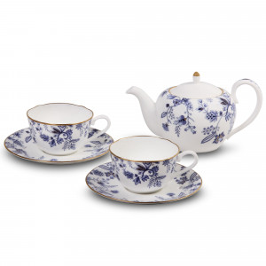 Blue Sorrentino Tea Set - 4562 - Noritake