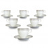 Hampshire Platinum Tea Set - 4336 - Noritake