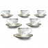 Jardin Fleuri Coffee set - Noritake - 4910/50792cs 