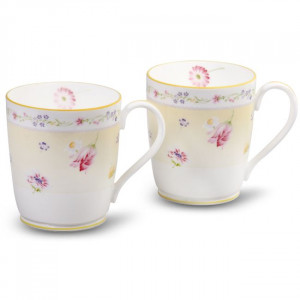 Jeune Fleur Tea Mugs of 02 Person(Pair Set) - 4620 - Noritake