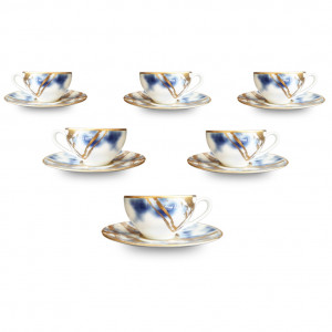 Jubilant Nights Gold Tea Set - 1665 - Noritake