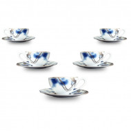 Jubilant Nights Platinum Tea set - 1666 - Noritake