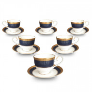 Odessa Cobalt Gold - 4923 - Tea Set - Noritake 